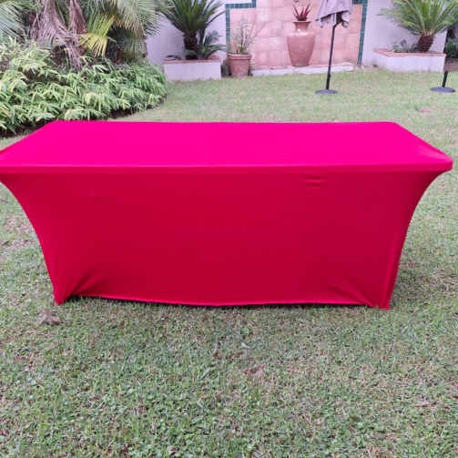 Table with cloth